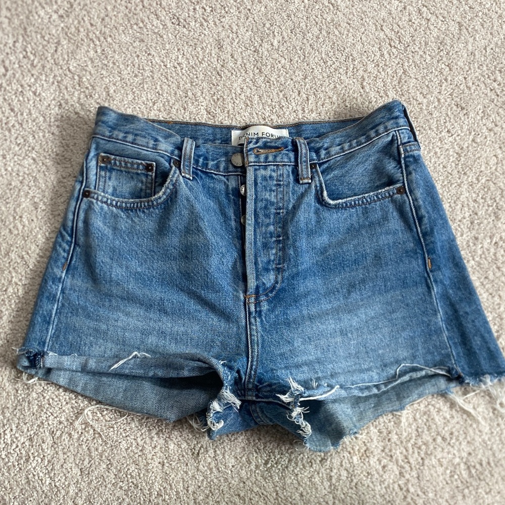 Denim forum jean shorts